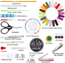 Carica l'immagine nel visualizzatore di Gallery, Kit Cucito, zedela set da cucito incluso accessori da cucire da 156 pezzi, Kit da Cucito Portatili Professionali con Trasporto Borsa da Viaggio, per Principianti, Casa, Viaggio e Emergenza Uso