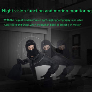 Mini Spy Camera Videocamera Nascosta con Micro sd 32GB, 1080P Microcamera Spia Con Visione Notturna Rilevamento Di Movimento per Esterno/Interno
