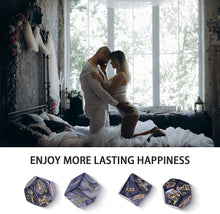 Carica l&#39;immagine nel visualizzatore di Gallery, 4pcs dadi Sexy Gioco,Gioco Per Adulti Dadi,divertenti Giochi Di Ruolo Romantici Dadi Gioco Di Dadi,di Dadi Regalo Novità Per Addio Al Nubilato Luna Di Miele Anniversario Di Matrimonio