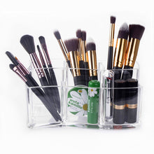Carica l&#39;immagine nel visualizzatore di Gallery, Organizzatore Trucco in Acrilico - Meersee Contenitori trucchi 2, Transparent