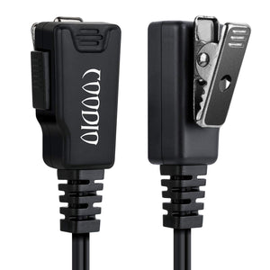 COODIO Kenwood Radio Cuffia 2-Pin Microfono con Auricolare [Tubo Acustico]... - Ilgrandebazar