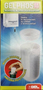 Ricariche Gelphos Rapid 8 cartucce Gel Made In Italy Bianco - Ilgrandebazar