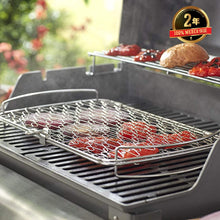 Carica l'immagine nel visualizzatore di Gallery, Weber 6471 - Graticola da pesce - Grande 46 x 28,4 cm, Inox