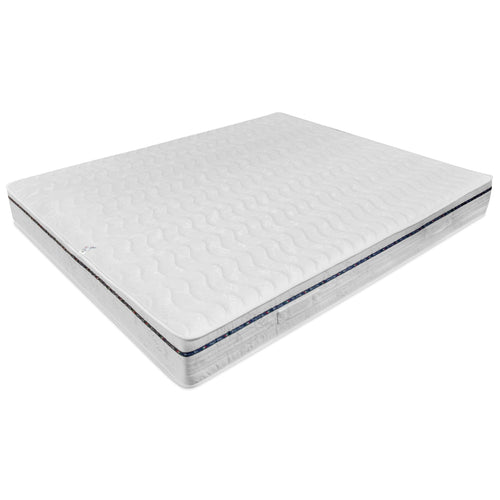 Baldiflex Materasso Matrimoniale in Memory Foam 160x190 cm, Bianco - Ilgrandebazar