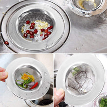 Carica l&#39;immagine nel visualizzatore di Gallery, Anpro 2 Filtro Lavello Cucina in acciaio - Colino Acciaio 7.7cm, Argento - Ilgrandebazar