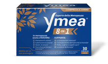 Carica l'immagine nel visualizzatore di Gallery, Ymea 8 In 1 Integratore Alimentare Esperto Della Menopausa, Ideale Contro Gli 8 Disturbi Più Comuni Della Menopausa, Supporta Il Metabolismo E La Salute Delle Ossa, 30 Compresse, color Bianco, 45 g