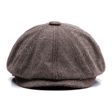 Carica l&#39;immagine nel visualizzatore di Gallery, KeepSa Newsboy cap Coppola Uomo - Berretto a 8 Spicchi Piatto Lana... - Ilgrandebazar
