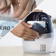 Carica l'immagine nel visualizzatore di Gallery, Ariasana Aero 360° kit Assorbiumidità (1 Dispositivo incl. 1 Ricarica Tab 450g), Deumidificatore non Elettrico e Riciclabile, Assorbi Umidità contro Condensa e Muffa