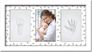 CORNICE Impronta Mani E Piedi Neonati Idea Regalo Neonato e Mamma Impronta Argilla Per Nascita Bimbi Kit Set Calco Mani