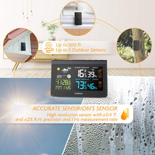 Carica l&#39;immagine nel visualizzatore di Gallery, X-Sense - Stazione meteorologica Wireless con sensore Esterno, termometro...