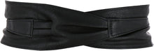 Carica l&#39;immagine nel visualizzatore di Gallery, FASHIONGEN - Cintura Obi da donna, cintura Obi larga, similpelle in Poylurethane, alta qualità, MICA