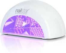 Carica l&#39;immagine nel visualizzatore di Gallery, NailStar Lampada a LED Professionale Asciuga Smalto per Unghie. Per tecniche di applicazione Shellac, Semipermanente e Gel. Con Timer da 30sec, 60sec, 90sec e 30min (Bianco)