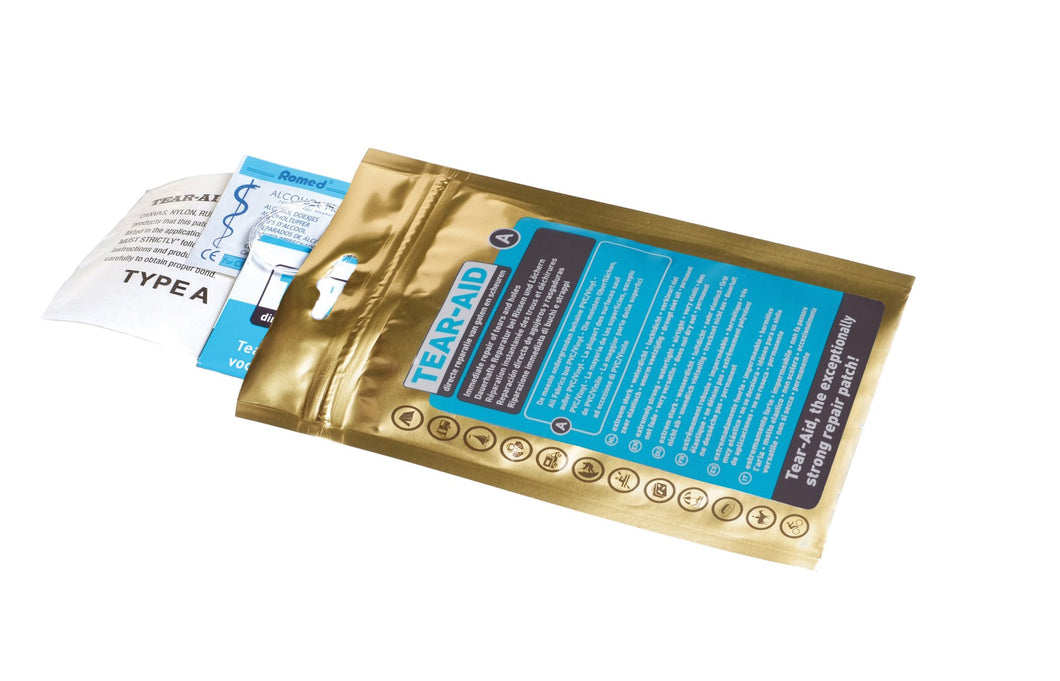 TEAR-AID 1886001 020010A - Set per riparazioni A Tipo A, Typ A-Transparent - Ilgrandebazar