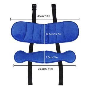 Seggiolino auto Testa Dormire per Regolabile Supporto Cintura di Blu - Ilgrandebazar