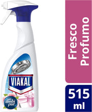 Carica l&#39;immagine nel visualizzatore di Gallery, Viakal Anticalcare Detersivo Spray per Bagno, 2 bottiglie da 700 ml, Fresco Profumo Ambi Pur, Rimuove Sporco e Batteri, Azione Totale Sul Calcare, Brillantezza Duratura, Maxi Formato