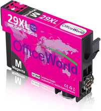Carica l&#39;immagine nel visualizzatore di Gallery, OfficeWorld Sostituzione per Epson 29 29XL Cartucce d&#39;inchiostro Compatibile con Epson XP-342 XP-245 XP-442 XP-345 XP-247 XP-445 XP-235 XP-432 XP-332 XP-335 XP-255 (3 Nero,1 Ciano,1 Magenta,1 Giallo)