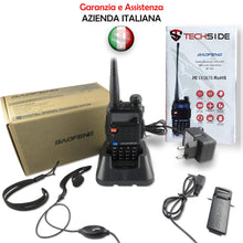 Carica l&#39;immagine nel visualizzatore di Gallery, TECHSIDE &amp; BAOFENG MODELLO PIU&#39; POTENTE 8W | Radio TI-F8+ 1. - Ilgrandebazar