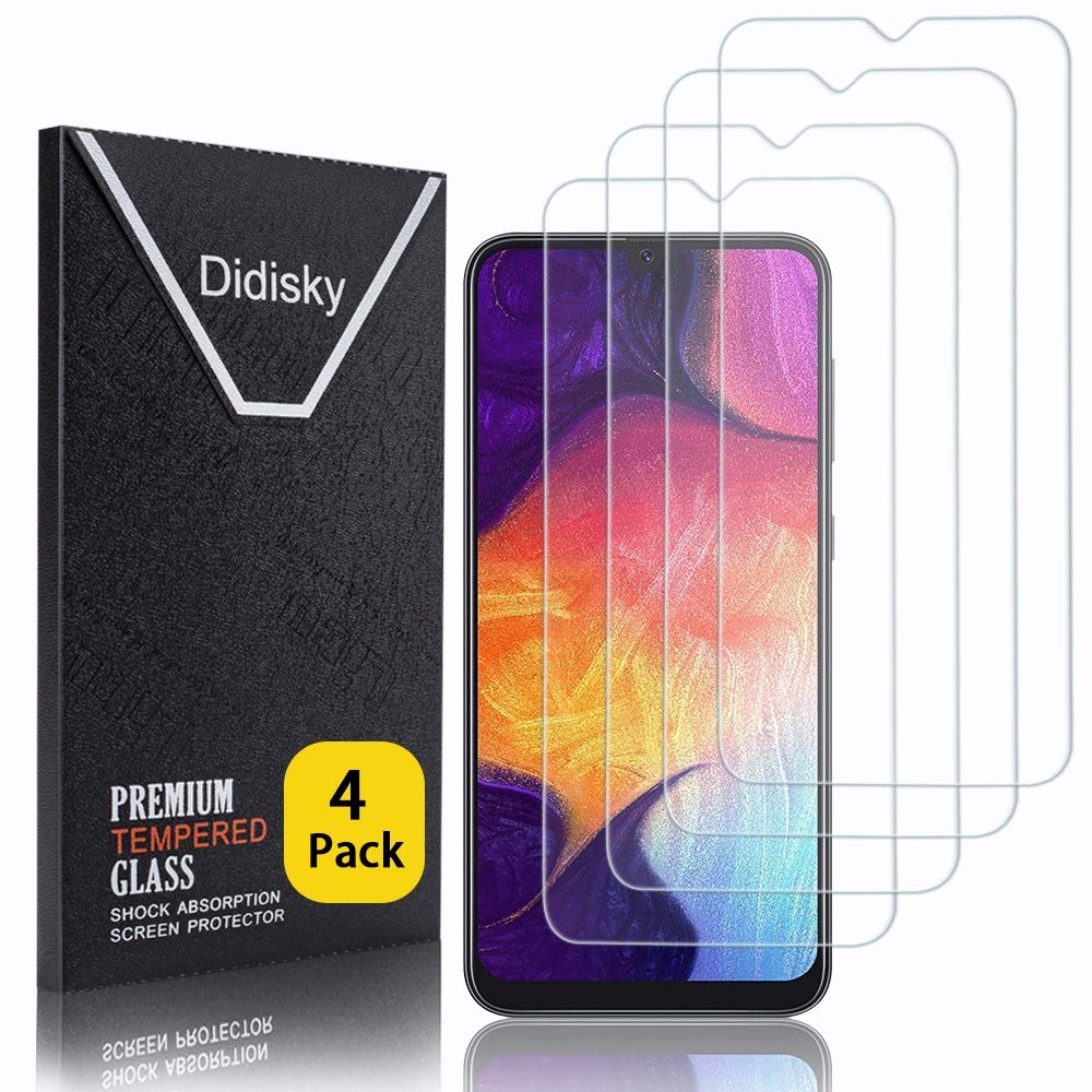 Didisky Pellicola Protettiva in Vetro Temperato per Samsung Galaxy A50 2019,... - Ilgrandebazar