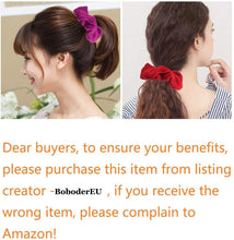 Carica l'immagine nel visualizzatore di Gallery, 36 Pz Capelli Scrunchies Velluto Elastico Fasce per Capelli Scrunchy Cravatte Capelli Corde Scrunchie per le Donne Ragazze (36 colori)