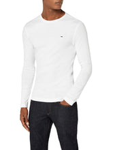 Carica l&#39;immagine nel visualizzatore di Gallery, Tommy_Jeans Tjm Original Rib Longsleeve Tee, Maglietta a Maniche Lunghe... - Ilgrandebazar