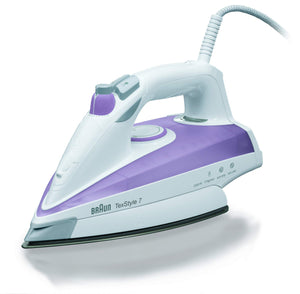 Braun TS715 Texstyle Ferro da Stiro a Vapore, 2300 W, Mallow Bianco/Lilla - Ilgrandebazar