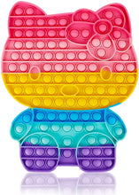Carica l'immagine nel visualizzatore di Gallery, Wulcea Pop Gigante Grande Figet Toys It Gigantesco da 200 Enormi Jumbo Bolle Push Antistress Gioco Game Rari Multicolor Bubble Pal Animali Gatto Duri Figet Regalo Ragazzo Ragazza Bambino