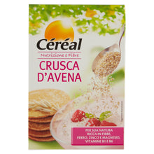 Carica l&#39;immagine nel visualizzatore di Gallery, Céréal Crusca D&#39;Avena, avena istantanea, mix avena colazione o per pancake, ricca in fibre formato richiudibile - 400 g