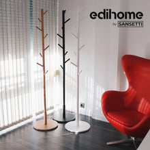 Carica l&#39;immagine nel visualizzatore di Gallery, edihome, Appendiabiti da Terra, in Legno, Attaccapanni, per Abiti, 8 Ganci, 172 x 38 x 38 cm, per Ingresso, Corridoio o Camera da Letto (legno)