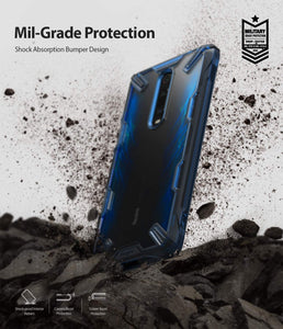 Ringke Fusion-X Disegnato per Cover Xiaomi Mi 9T (Mi PRO), Space Blue - Ilgrandebazar