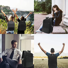 Carica l'immagine nel visualizzatore di Gallery, Besttravel Zaino PC Portatili,Zaino con tasca antifurto Impermeabile Zaino per Laptop con Porta USB,Zaino per Computer Affari da 15.6 Pollici Notebook,Zaino Lavoro Uomo per Casual Scuola Nero