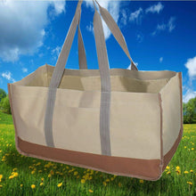 Carica l&#39;immagine nel visualizzatore di Gallery, Borsa a Tracolla Resistente Durevole Legno, Robusta Kaki E Marrone - Ilgrandebazar