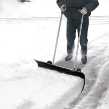 Carica l&#39;immagine nel visualizzatore di Gallery, ORIENTOOLS - Pala da Neve Resistente, Regolabile, con Ruote Steel Handle