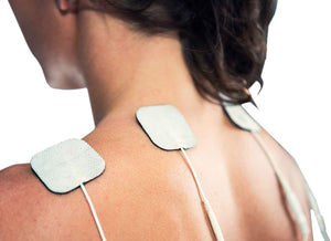 TESMED Trio 6.5 elettrostimolatore Muscolare - 36 programmi - 40 Livelli di intensità - Batteria Ricaricabile - 4 elettrodi