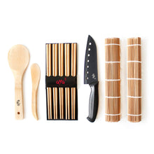 Carica l&#39;immagine nel visualizzatore di Gallery, AYA Kit di Sushi bambù con Coltello Chef - Video Tutorial Online -... - Ilgrandebazar