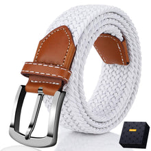 Carica l&#39;immagine nel visualizzatore di Gallery, Fairwin Cintura Elastica Intrecciata per Uomo e Donna, Confortevole Cintura... - Ilgrandebazar