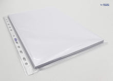 Carica l'immagine nel visualizzatore di Gallery, Favorit Buste Perforate Trasparenti, 22 x 30 cm, Adatte per Documenti A4, Lucide, Confezione da 100 Pezzi