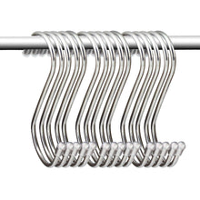Carica l&#39;immagine nel visualizzatore di Gallery, KEESIN S a forma di metallo rivestito con gancio in acciaio INOX Piccolo - Ilgrandebazar