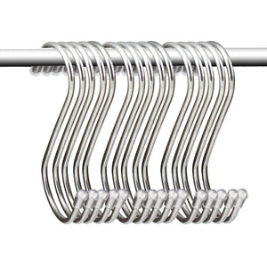 KEESIN S a forma di metallo rivestito con gancio in acciaio INOX Piccolo - Ilgrandebazar