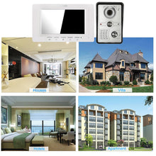 Carica l&#39;immagine nel visualizzatore di Gallery, OWSOO Videocitofono 7 Pollici Cablata Video Door Phone Monitor SY817MKW11 - Ilgrandebazar