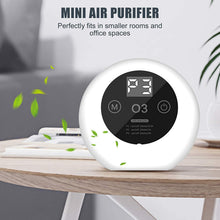Carica l'immagine nel visualizzatore di Gallery, ACADGQ Purificatore d'Aria,purificatore d'aria anione,pulitore ozono deodorante sterilizzatore,Ionizzatore aria silenzioso con Display digitale e Risparmio energetico Ionizzatore per ambienti di 50m³