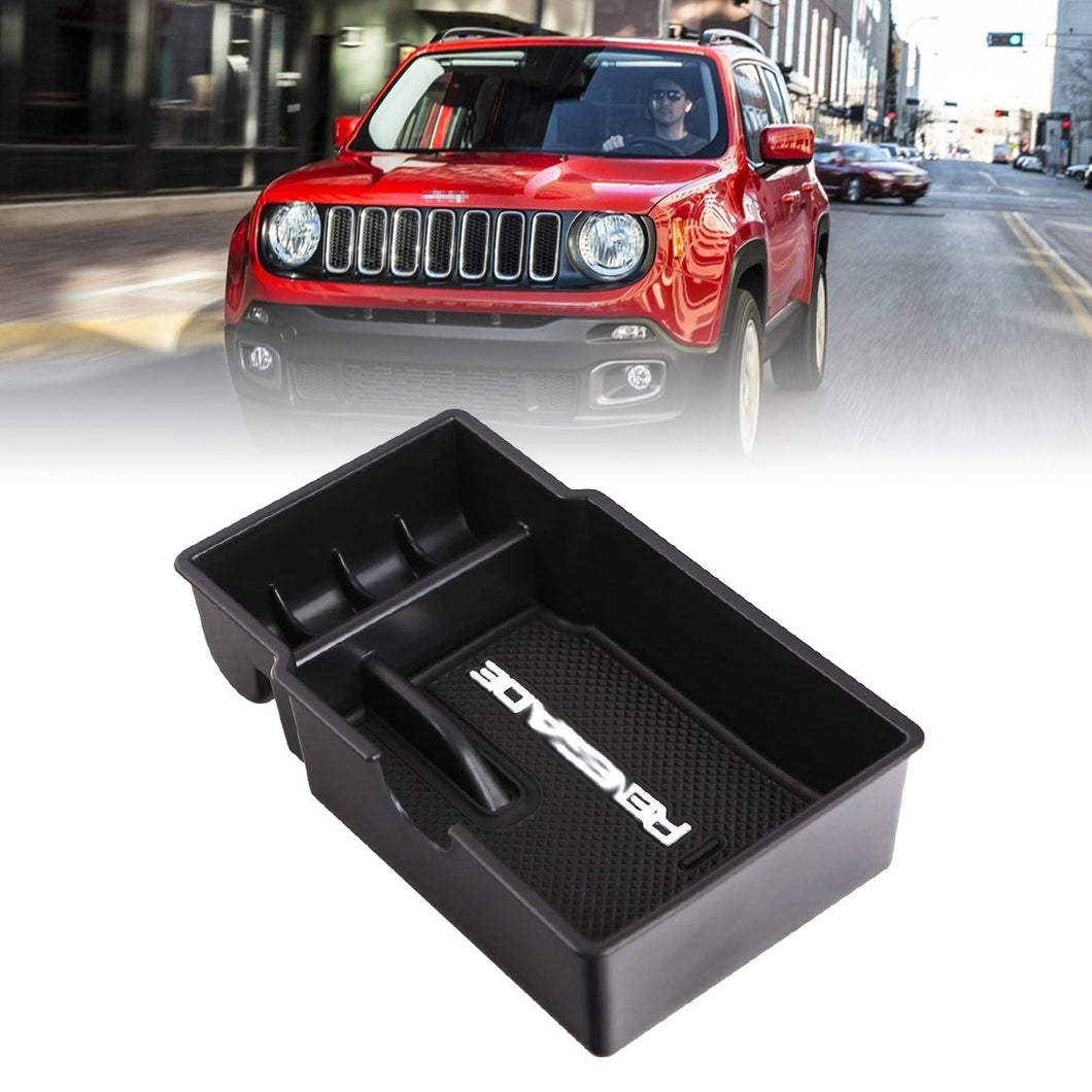 Vano portaoggetti secondario da bracciolo per auto, colore nero e box Storage - Ilgrandebazar