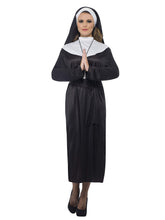 Carica l&#39;immagine nel visualizzatore di Gallery, SMIFFYS Smiffy&#39;s, nero Costume da suora, abito e copricapo Donna, EU... - Ilgrandebazar