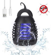 Carica l&#39;immagine nel visualizzatore di Gallery, yipin Lampada Antizanzara Elettrica per Esterno&amp;Interno,2-in-1 Lampada Anti-zanzara &amp; Lanterna da Campeggio Lampada da Tenda IP67 Antipioggia Bug Zapper LED Carica della Lampada Tramite USB 2200mAh