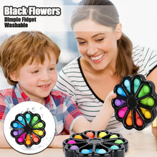 Carica l'immagine nel visualizzatore di Gallery, Pop - it, Pop - it Gigante Antistress Bambino Fidget Toys, Giocattolo Da Spremere Sensoriale in Silicone Antistress per Calmare e Migliorare la Concentrazione Nero