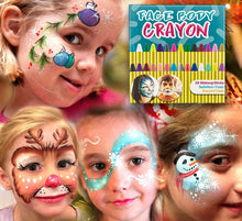 Carica l'immagine nel visualizzatore di Gallery, JamBer 28 Colori Face Paint, Face pastelli matite da Trucco sicure e atossiche per Bambini, Perfetto per Carnevale, Pasqua, Natale