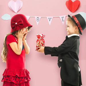 180 Pezzi Plastica San Valentino Festa Sacchetti Cellophane Trasparente... - Ilgrandebazar