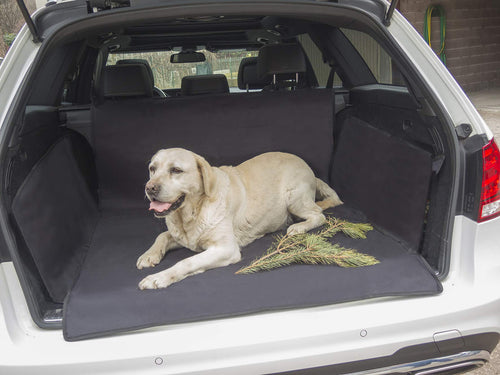 Telo di Protezione per Bagagliaio Auto Cani, Universale, universale, nero - Ilgrandebazar