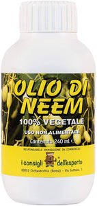 i Consigli dell'Esperto Olio di NEEM ad Uso Non Alimentare, Flacone 240 ml