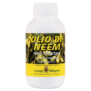 i Consigli dell'Esperto Olio di NEEM ad Uso Non Alimentare, Flacone 240 ml