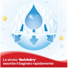 Carica l'immagine nel visualizzatore di Gallery, Huggies Unistar Pannolini, Taglia 5 (11-25 kg), Confezione da 90 Pannolini 5 90